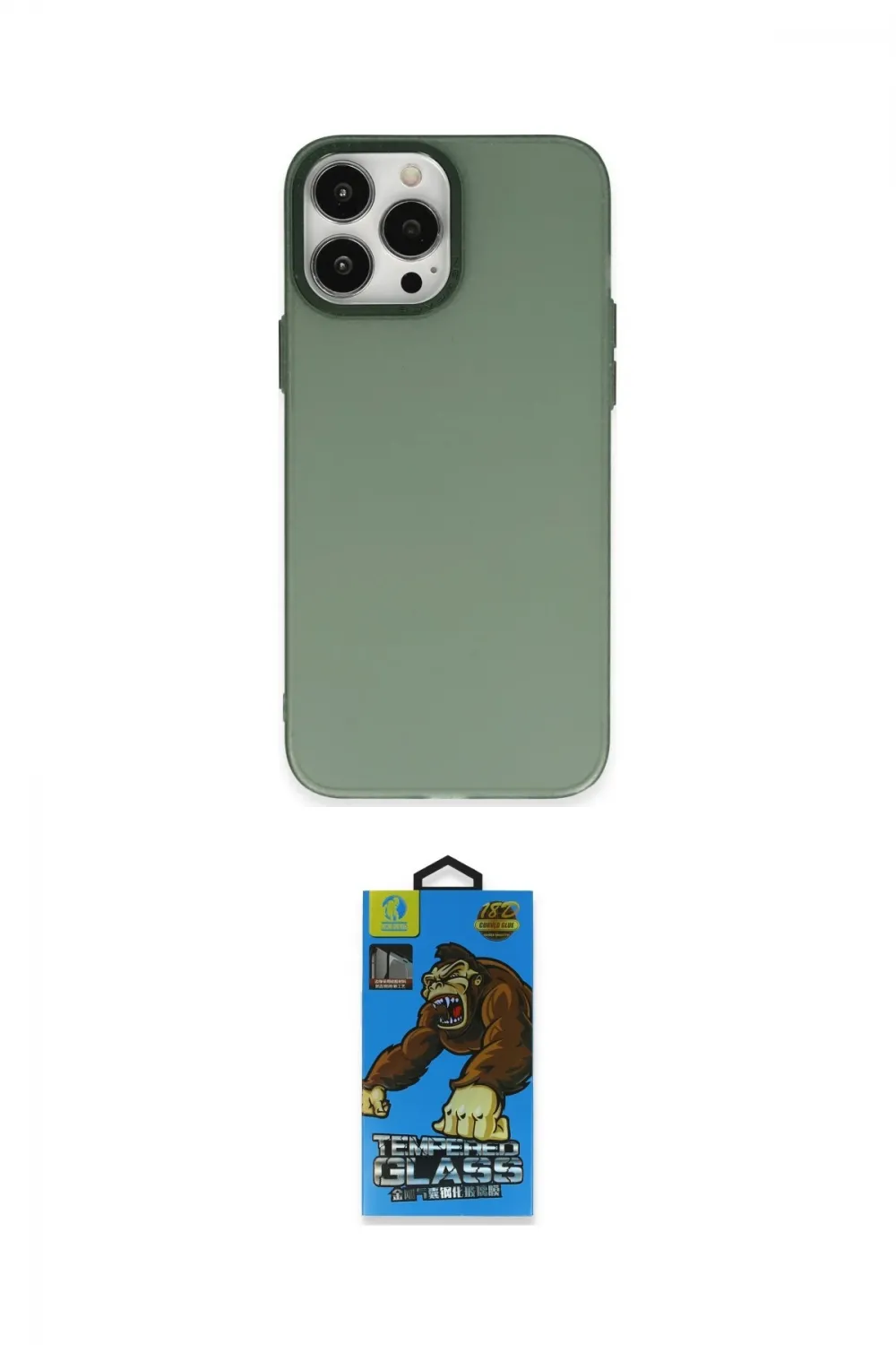 ieg™ iPhone 14 Pro Kılıf Ahenk Çizgi Prime - Siyah 18D Cam Ekran Koruyucu