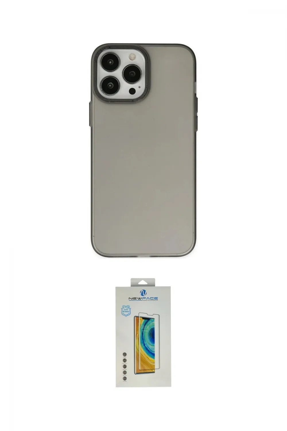 ieg™ iPhone 14 Pro Kılıf Ahenk Çizgi Prime - Siyah Polymer Nano Ekran Koruyucu