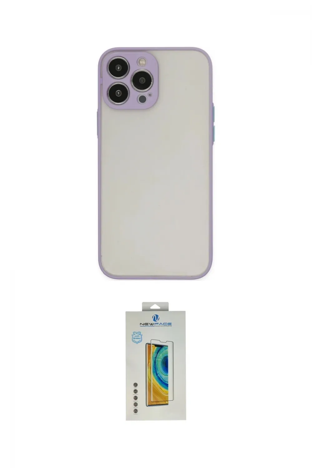 ieg™ iPhone 14 Pro Kılıf Ahenk Çizgi Serisi - Siyah Polymer Nano Ekran Koruyucu