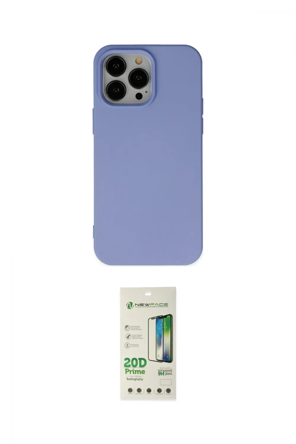 ieg™ iPhone 14 Pro Kılıf Ahenk Serisi - Siyah 20D Premium Cam Ekran Koruyucu