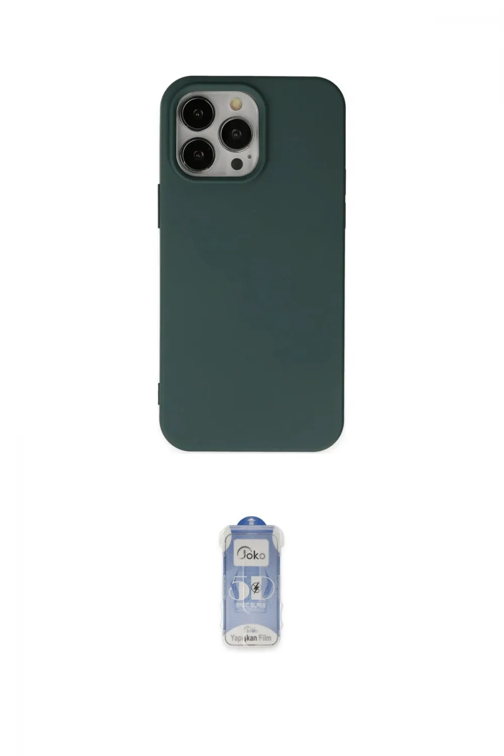 ieg™ iPhone 14 Pro Kılıf Ahenk Serisi - Siyah Joko Magic 5D Cam