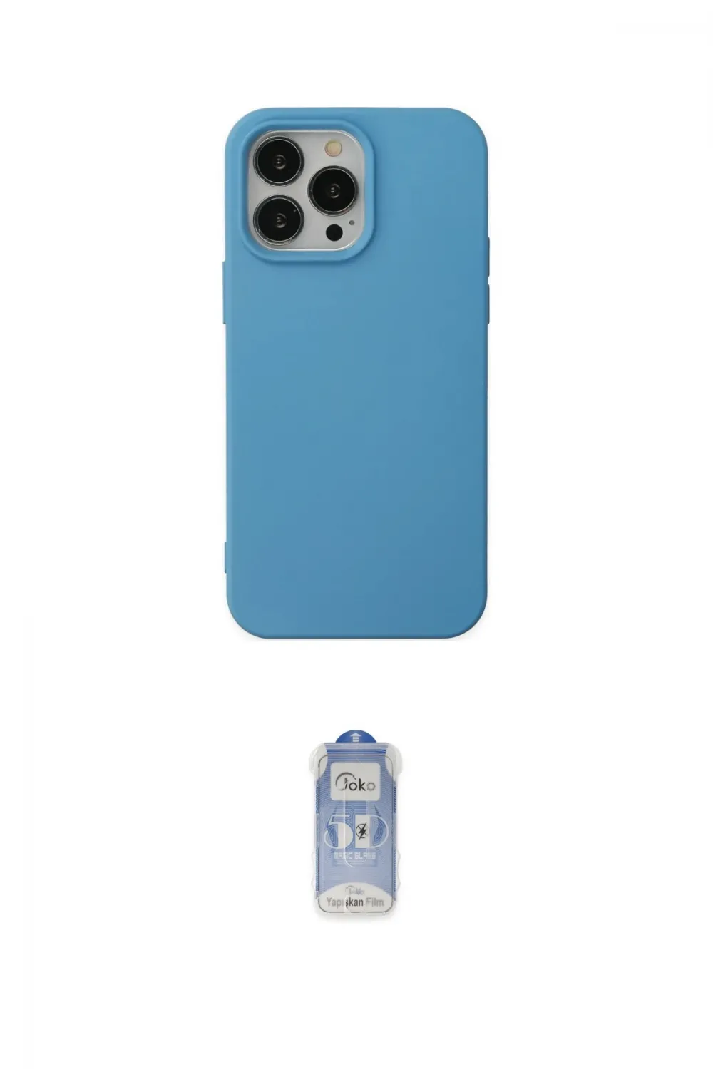 ieg™ iPhone 14 Pro Kılıf Ahenk Serisi - Siyah Joko Magic 5D Cam