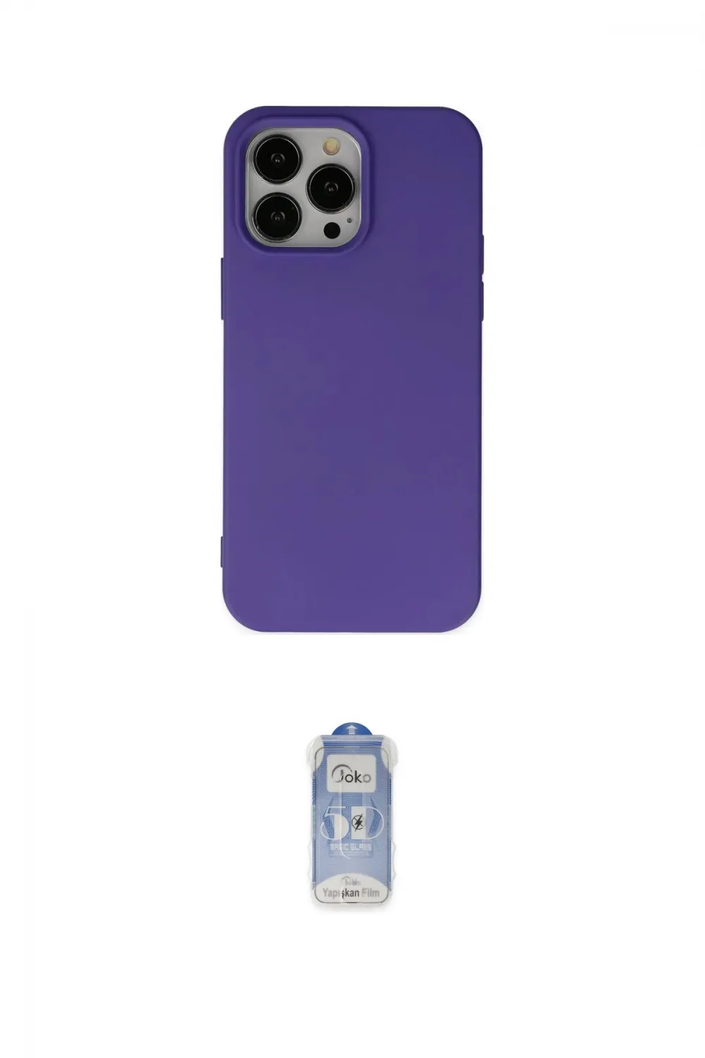 ieg™ iPhone 14 Pro Kılıf Ahenk Serisi - Siyah Joko Magic 5D Cam