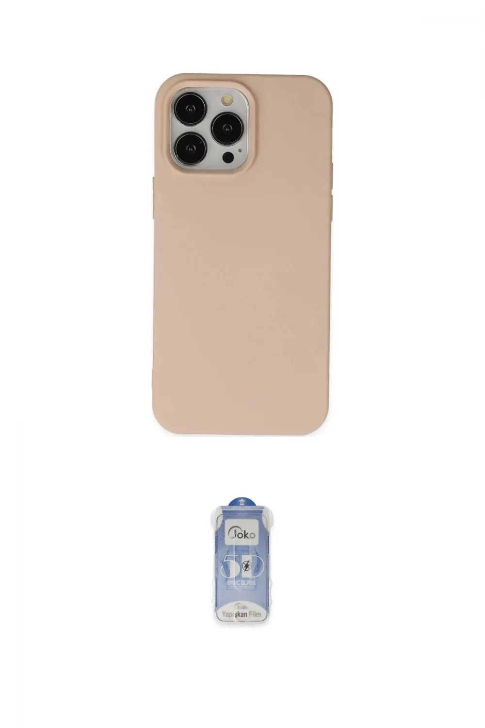 ieg™ iPhone 14 Pro Kılıf Ahenk Serisi - Siyah Joko Magic 5D Cam