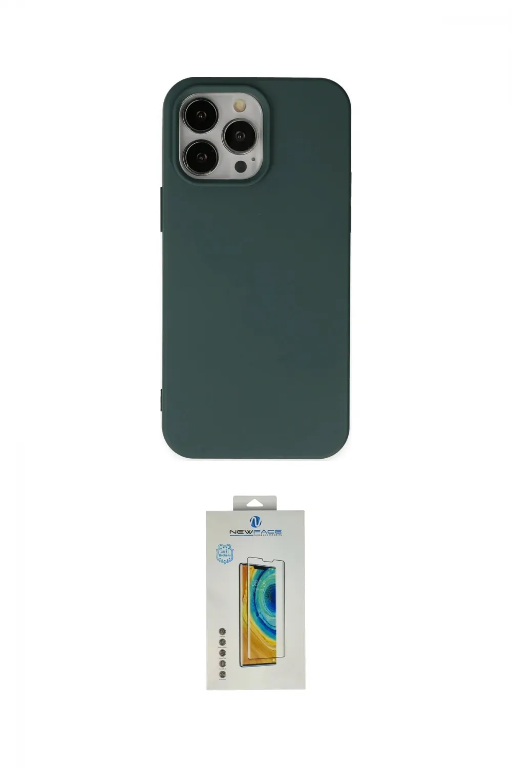 ieg™ iPhone 14 Pro Kılıf Ahenk Serisi - Siyah Polymer Nano Ekran Koruyucu