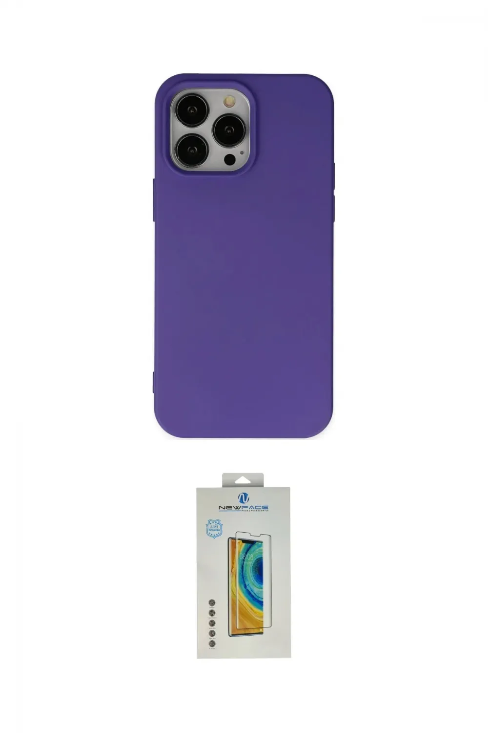 ieg™ iPhone 14 Pro Kılıf Ahenk Serisi - Siyah Polymer Nano Ekran Koruyucu