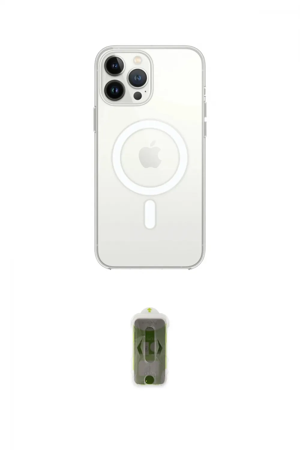 ieg™ iPhone 14 Pro Kılıf Ahenk Yansıma Prime - Siyah Joko Magic 5D Hayalet Cam