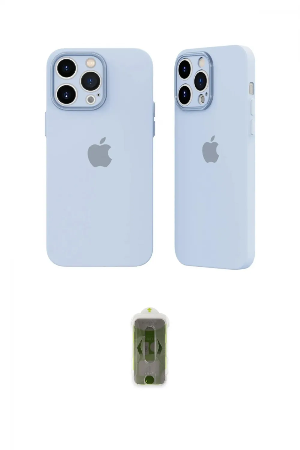 ieg™ iPhone 14 Pro Kılıf Atlas Minimal Prime - Siyah Joko Magic 5D Hayalet Cam