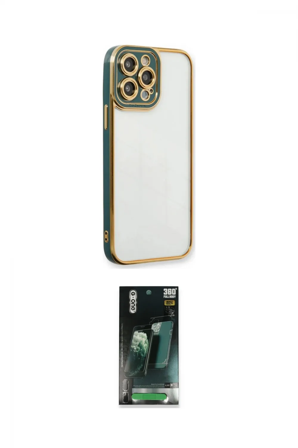 ieg™ iPhone 14 Pro Kılıf Çekirdek Klasik Serisi - Siyah 360 Mat Full Body Arka Koruyucu