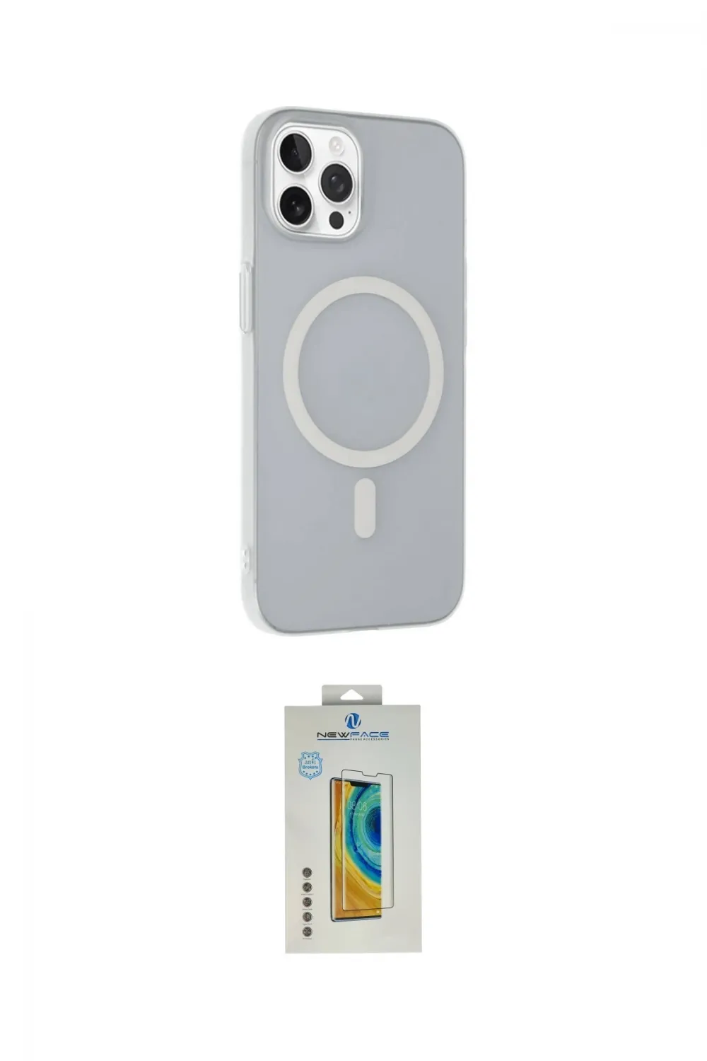 ieg™ iPhone 14 Pro Kılıf Çekirdek Modern Prime - Siyah Polymer Nano Ekran Koruyucu