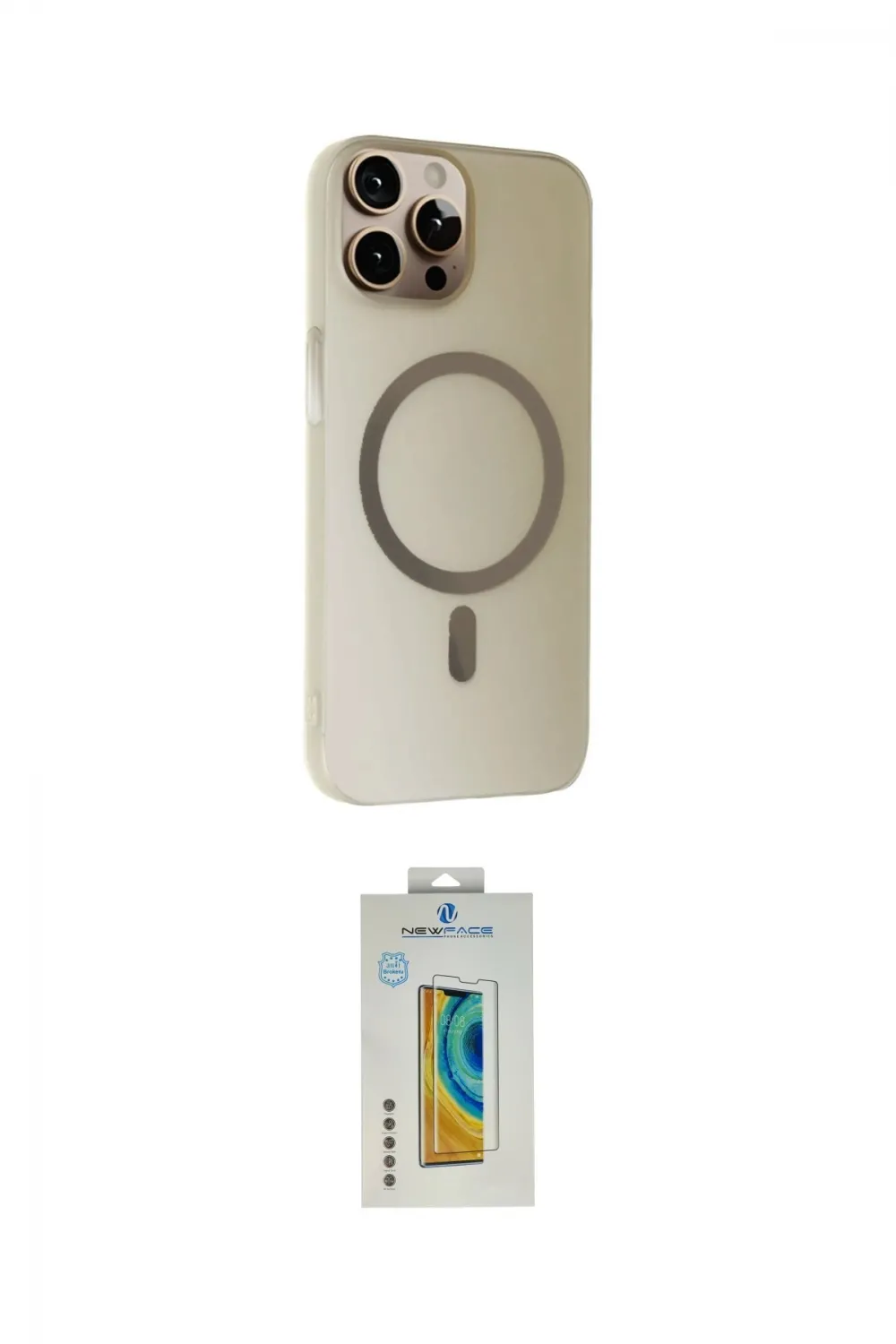 ieg™ iPhone 14 Pro Kılıf Çekirdek Modern Prime - Siyah Polymer Nano Ekran Koruyucu