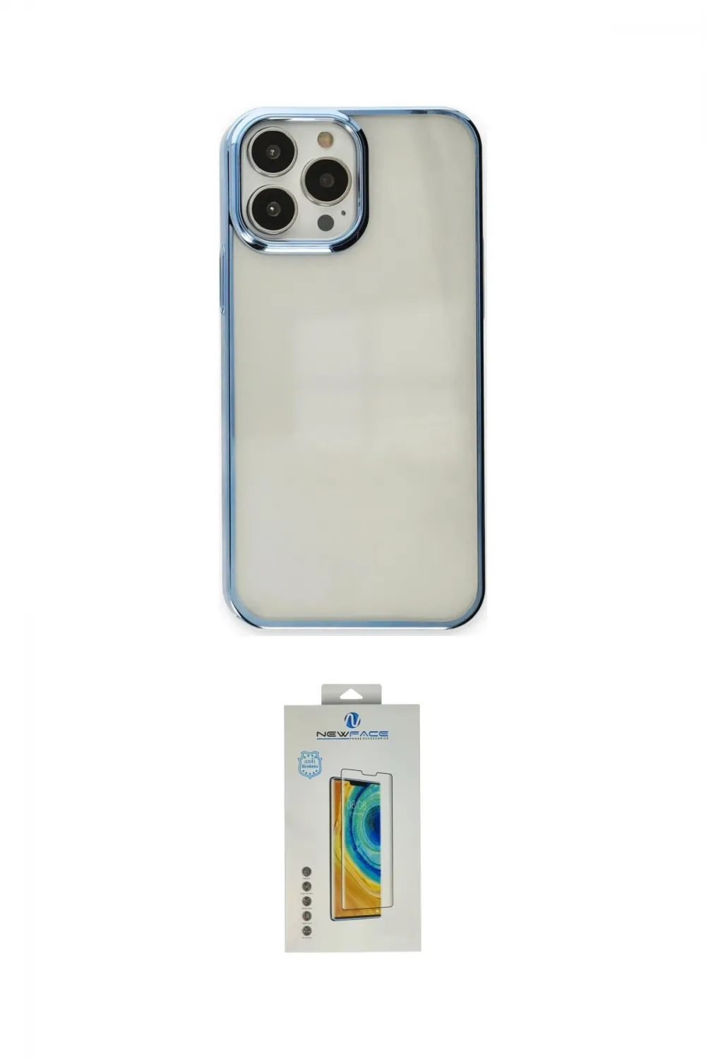ieg™ iPhone 14 Pro Kılıf Doruk Doku Prime - Siyah Polymer Nano Ekran Koruyucu