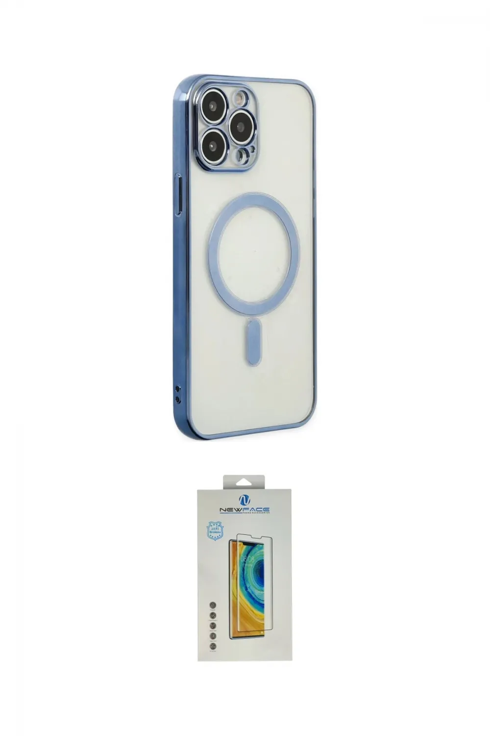 ieg™ iPhone 14 Pro Kılıf Doruk Minimal - Siyah Polymer Nano Ekran Koruyucu