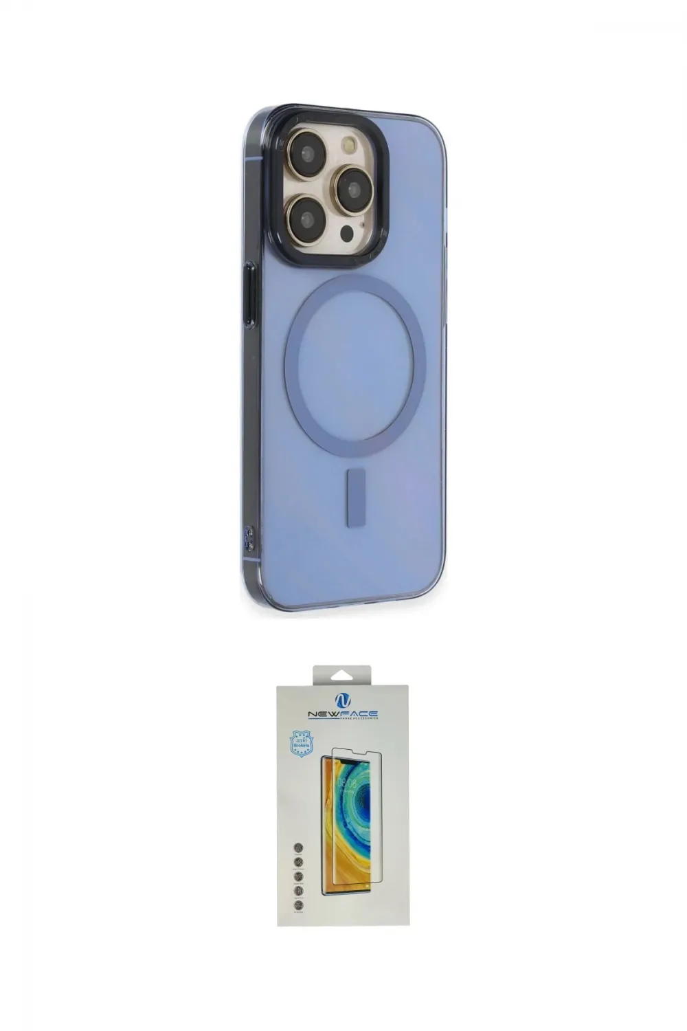 ieg™ iPhone 14 Pro Kılıf Eksen Işık Prime - Siyah Polymer Nano Ekran Koruyucu