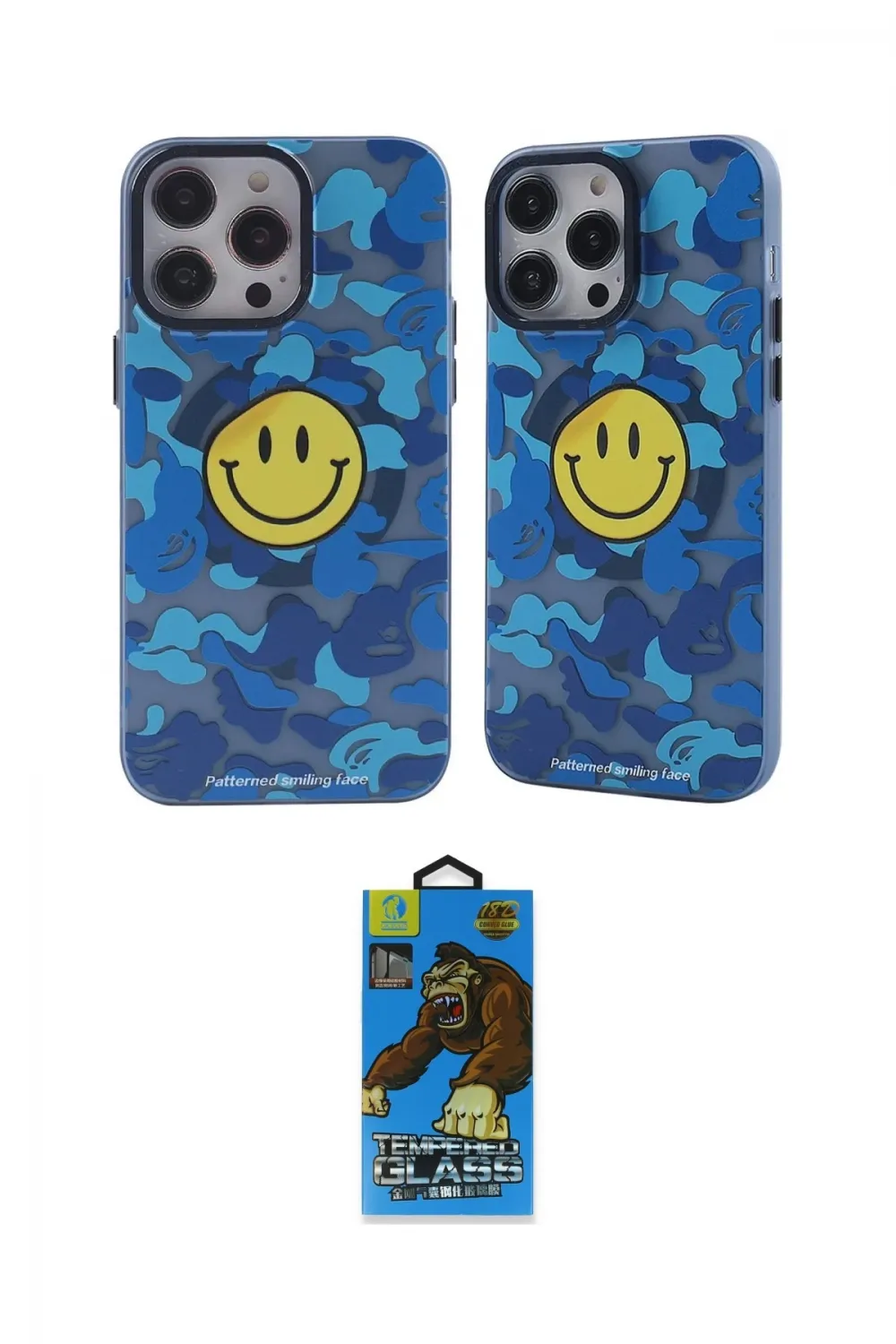 ieg™ iPhone 14 Pro Kılıf Nova Doku Koleksiyonu - Siyah 18D Cam Ekran Koruyucu
