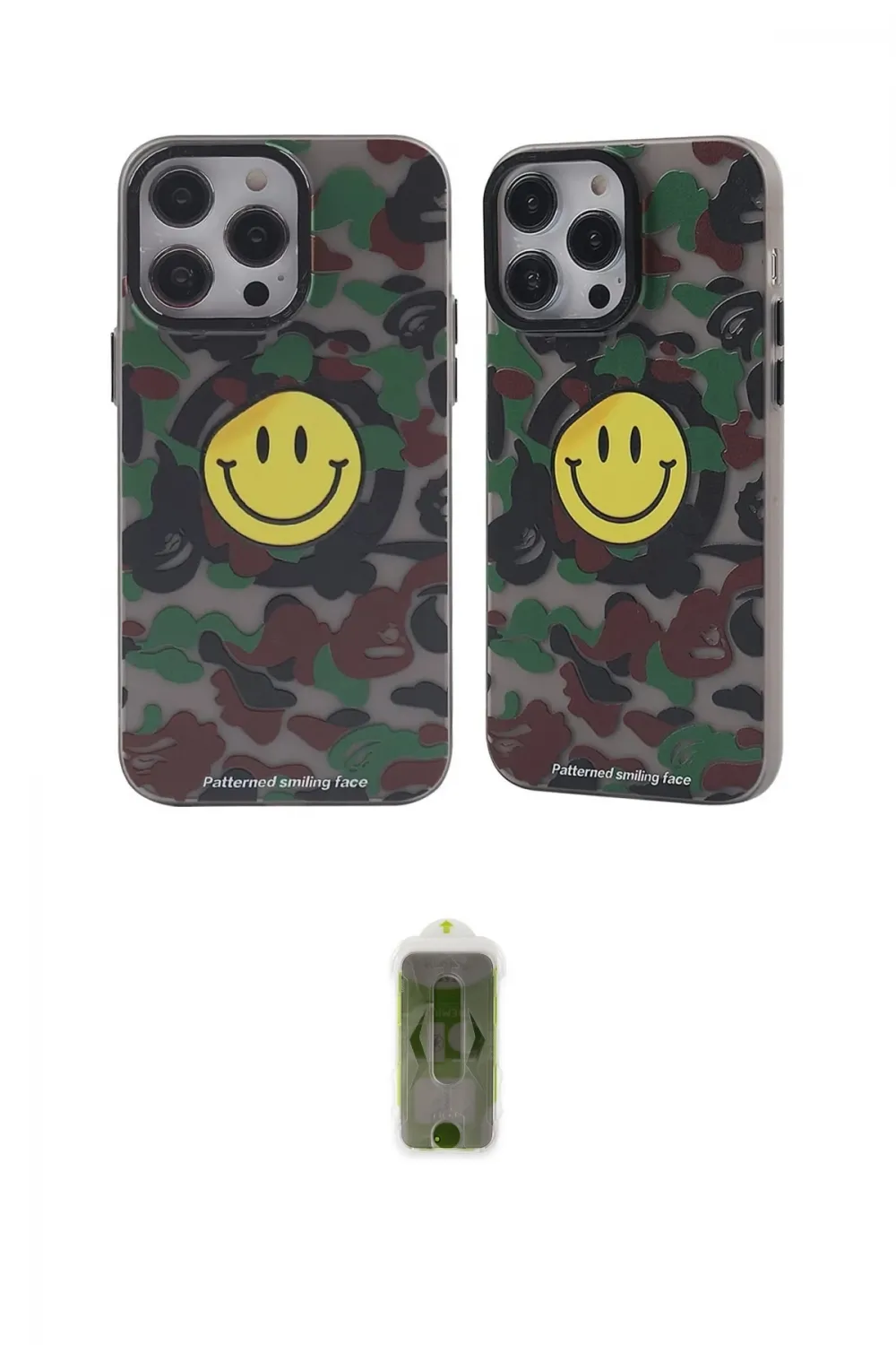 ieg™ iPhone 14 Pro Kılıf Nova Doku Koleksiyonu - Siyah Joko Magic 5D Hayalet Cam