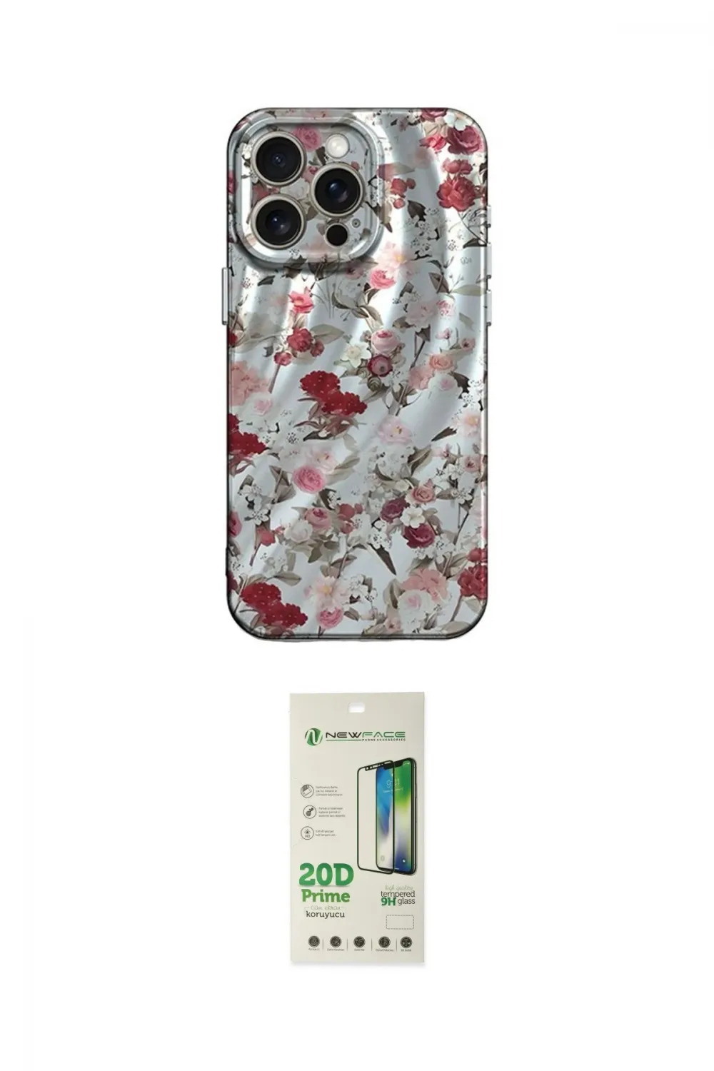ieg™ iPhone 14 Pro Kılıf Nova Doku Prime - Siyah 20D Premium Cam Ekran Koruyucu