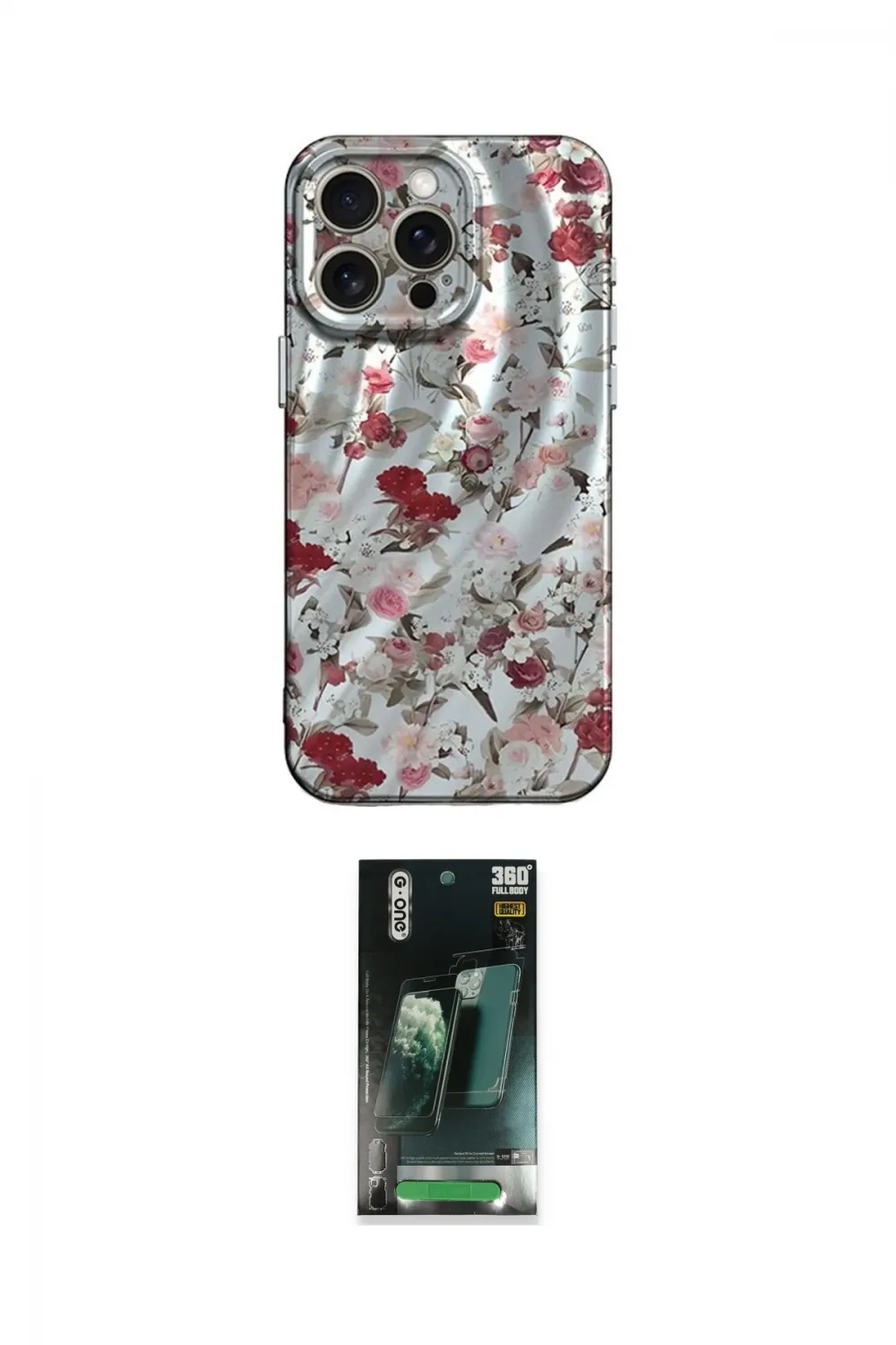 ieg™ iPhone 14 Pro Kılıf Nova Doku Prime - Siyah 360 Mat Full Body Arka Koruyucu
