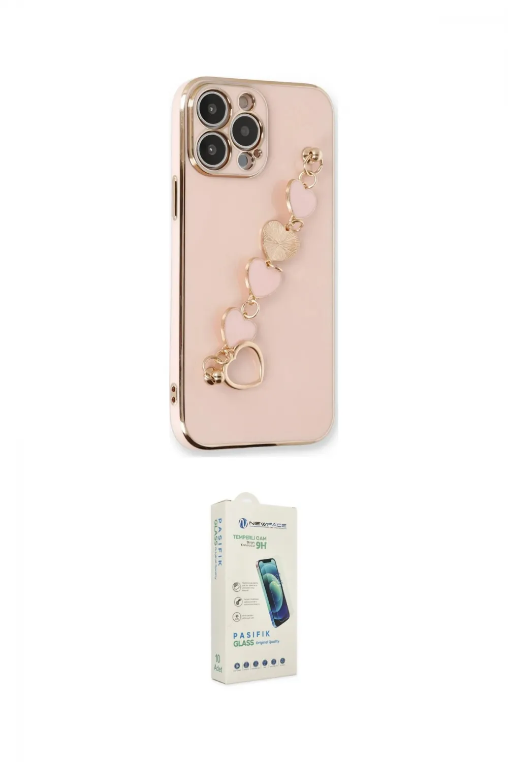ieg™ iPhone 14 Pro Kılıf Nova Işık Prime - Şeffaf Pasifik Cam Ekran Koruyucu