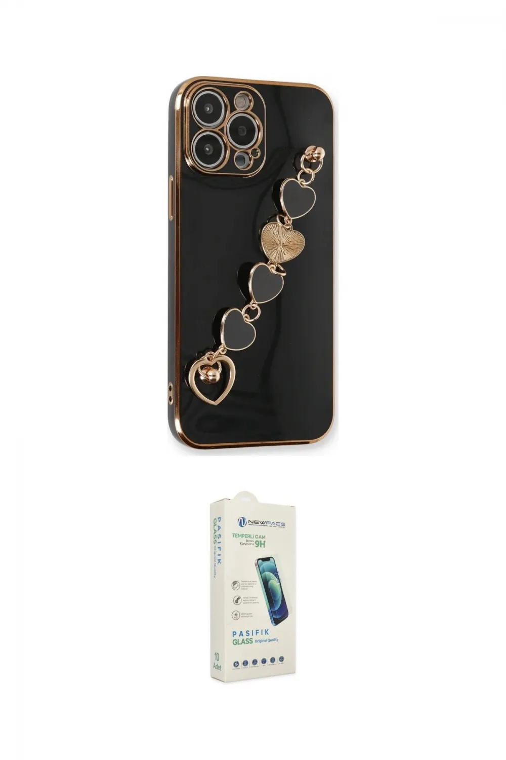ieg™ iPhone 14 Pro Kılıf Nova Işık Prime - Şeffaf Pasifik Cam Ekran Koruyucu
