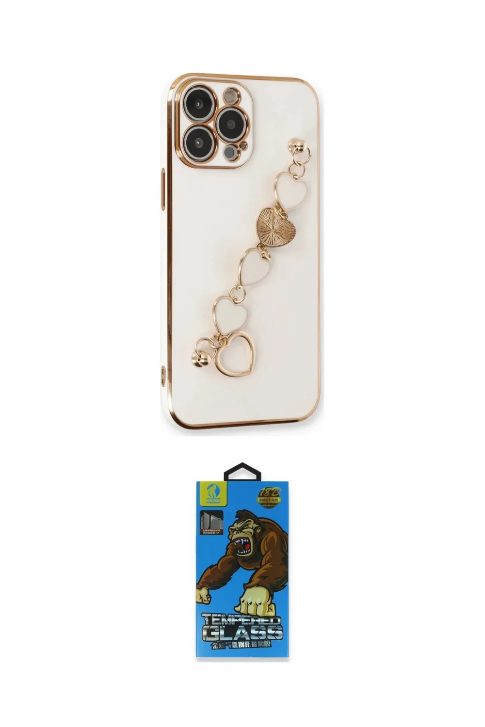 ieg™ iPhone 14 Pro Kılıf Nova Işık Prime - Siyah 18D Cam Ekran Koruyucu