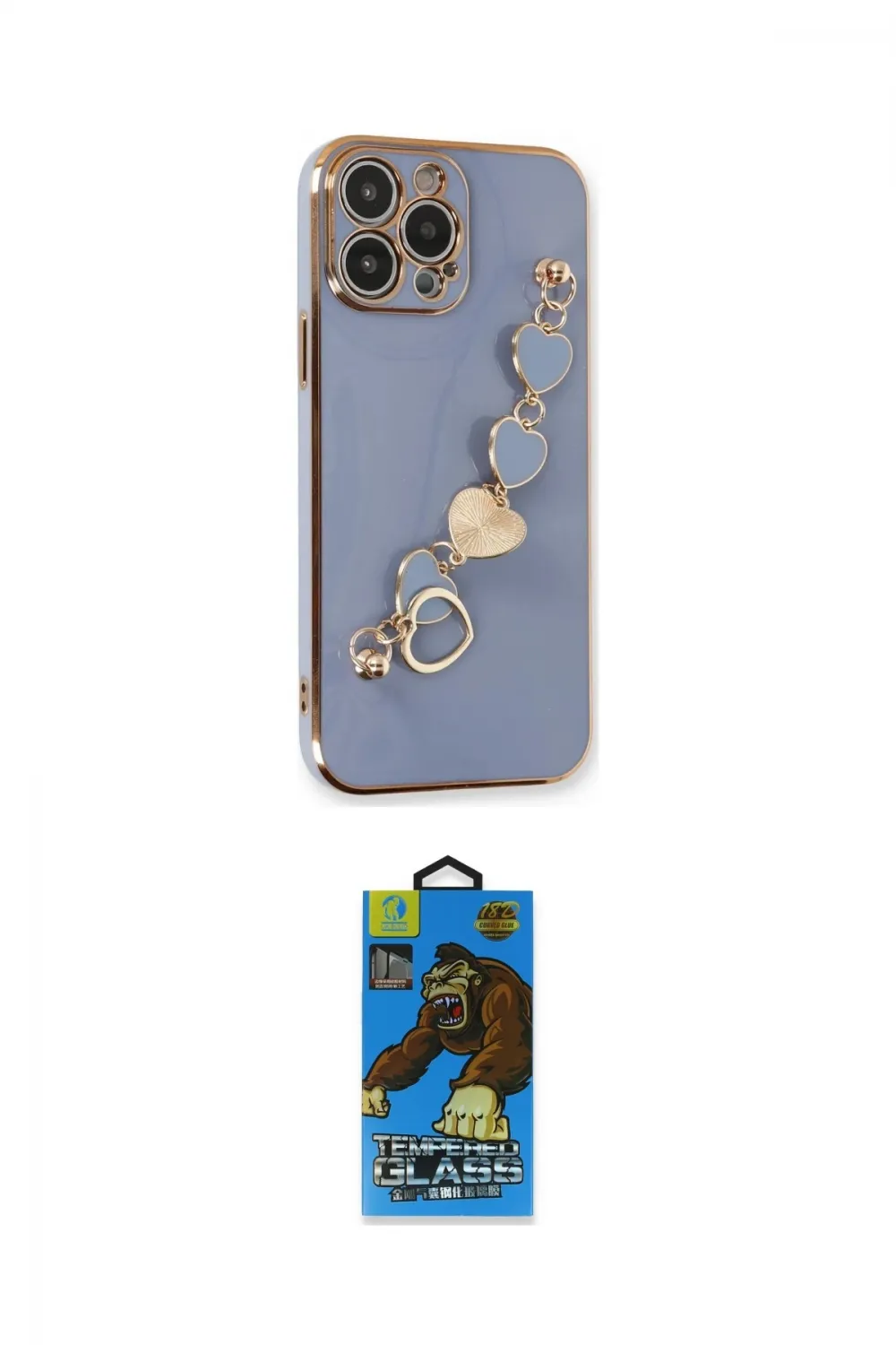 ieg™ iPhone 14 Pro Kılıf Nova Işık Prime - Siyah 18D Cam Ekran Koruyucu