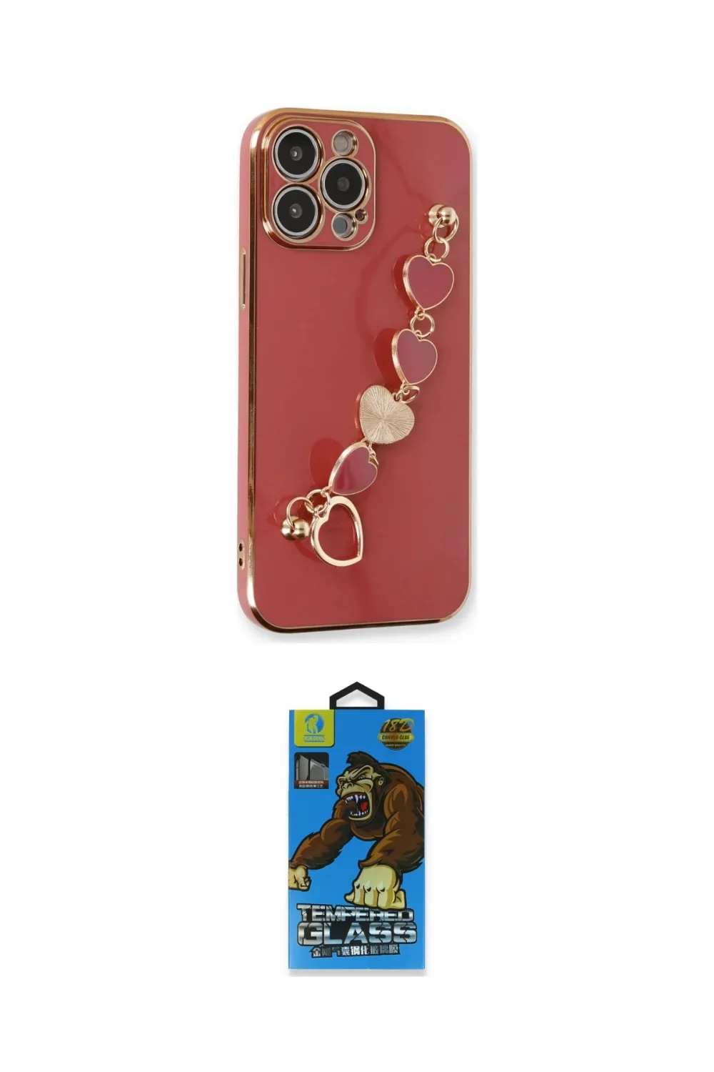 ieg™ iPhone 14 Pro Kılıf Nova Işık Prime - Siyah 18D Cam Ekran Koruyucu