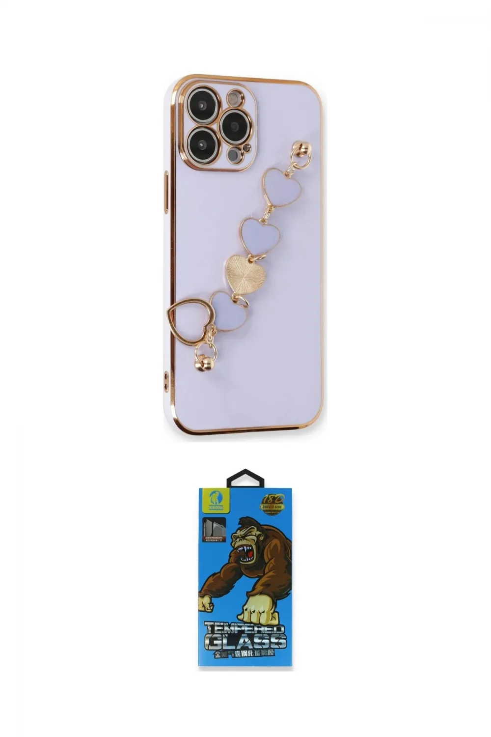 ieg™ iPhone 14 Pro Kılıf Nova Işık Prime - Siyah 18D Cam Ekran Koruyucu