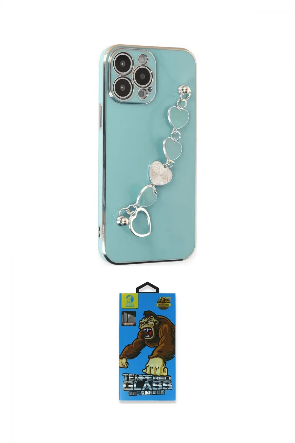 ieg™ iPhone 14 Pro Kılıf Nova Işık Prime - Siyah 18D Cam Ekran Koruyucu