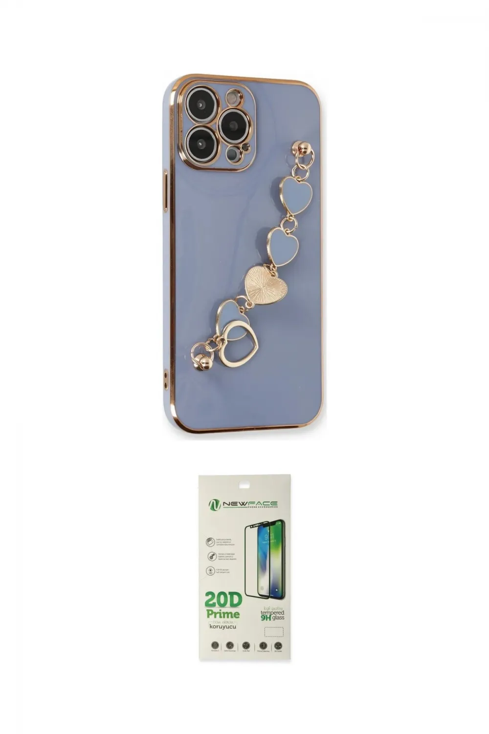 ieg™ iPhone 14 Pro Kılıf Nova Işık Prime - Siyah 20D Premium Cam Ekran Koruyucu