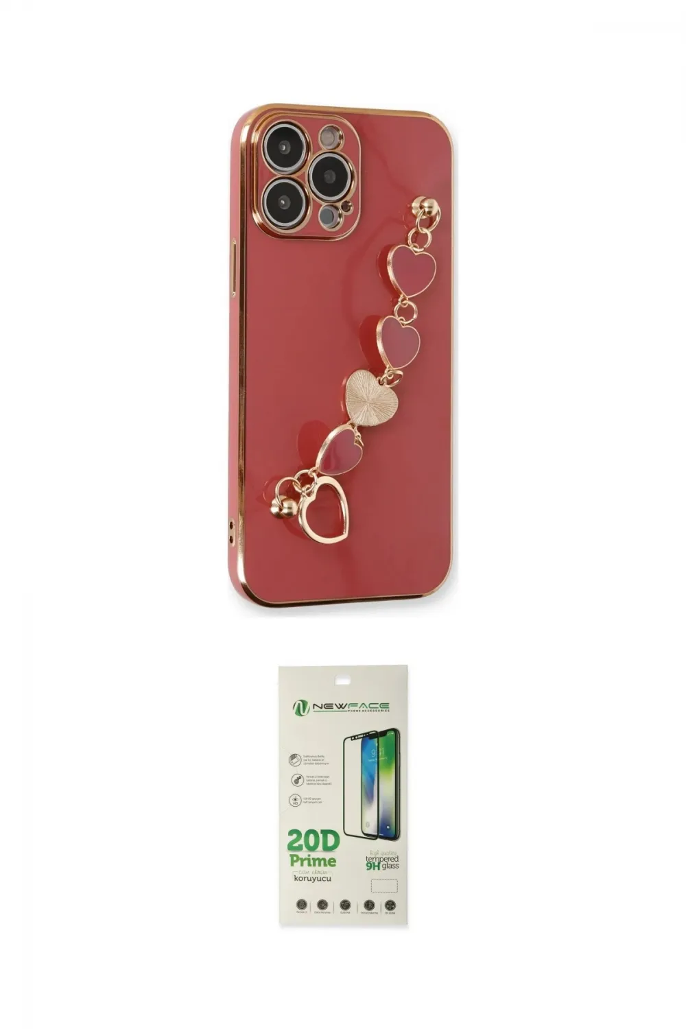 ieg™ iPhone 14 Pro Kılıf Nova Işık Prime - Siyah 20D Premium Cam Ekran Koruyucu