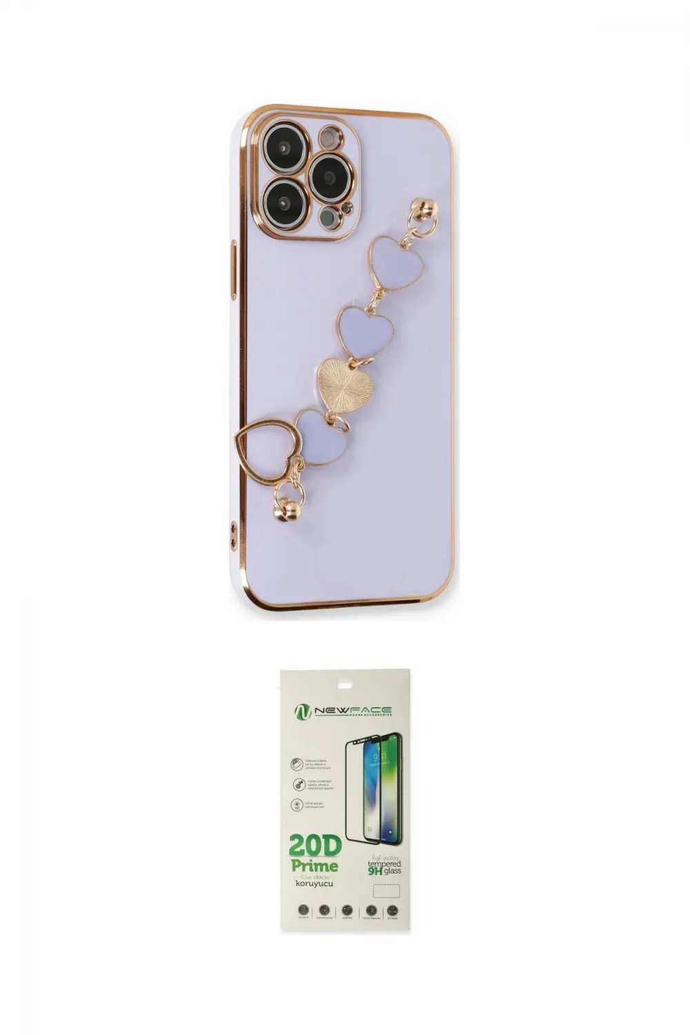 ieg™ iPhone 14 Pro Kılıf Nova Işık Prime - Siyah 20D Premium Cam Ekran Koruyucu
