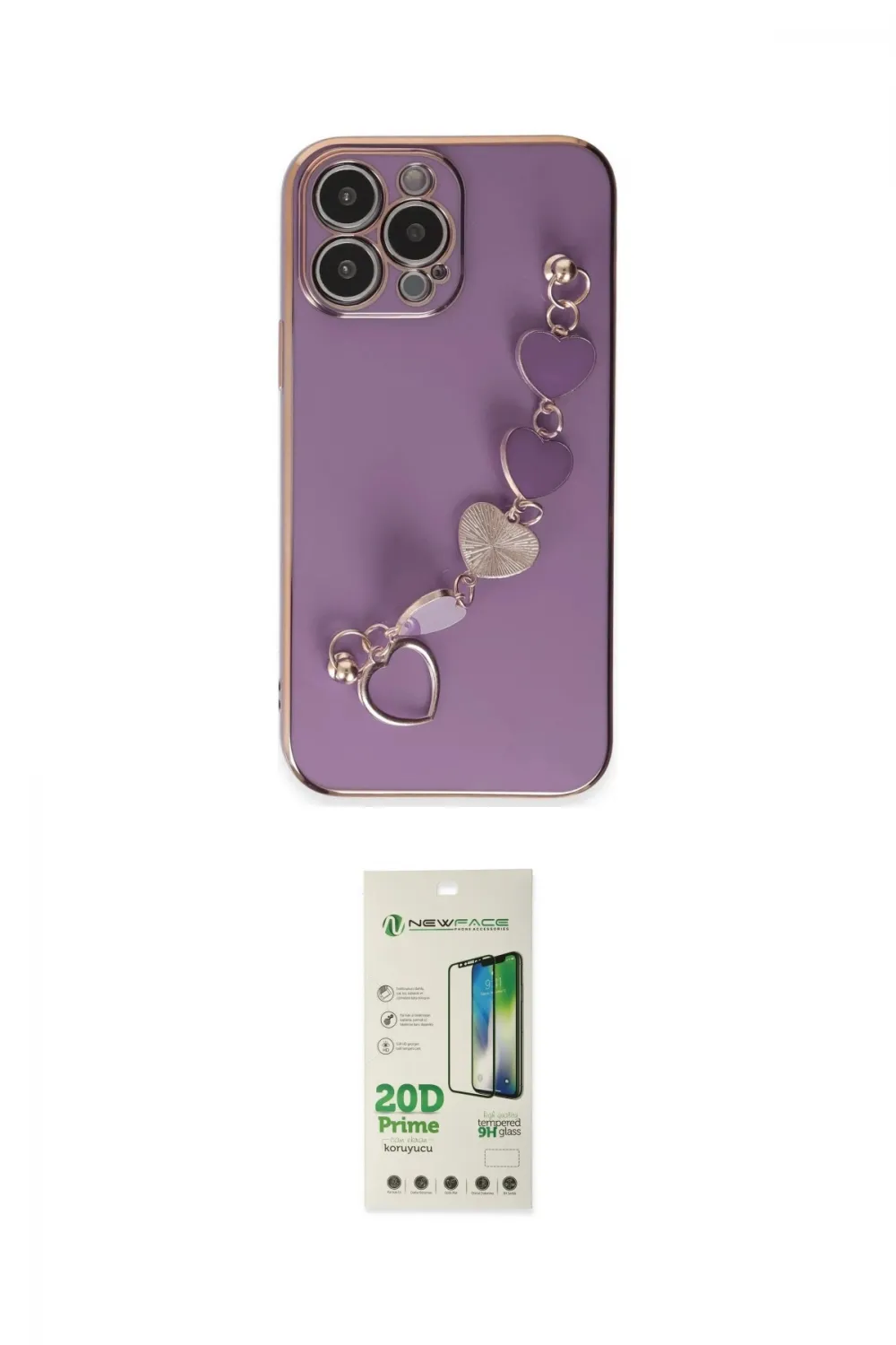 ieg™ iPhone 14 Pro Kılıf Nova Işık Prime - Siyah 20D Premium Cam Ekran Koruyucu