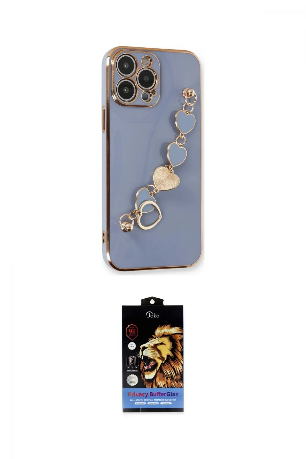 ieg™ iPhone 14 Pro Kılıf Nova Işık Prime - Siyah Buffer Hayalet Cam Ekran Koruyucu