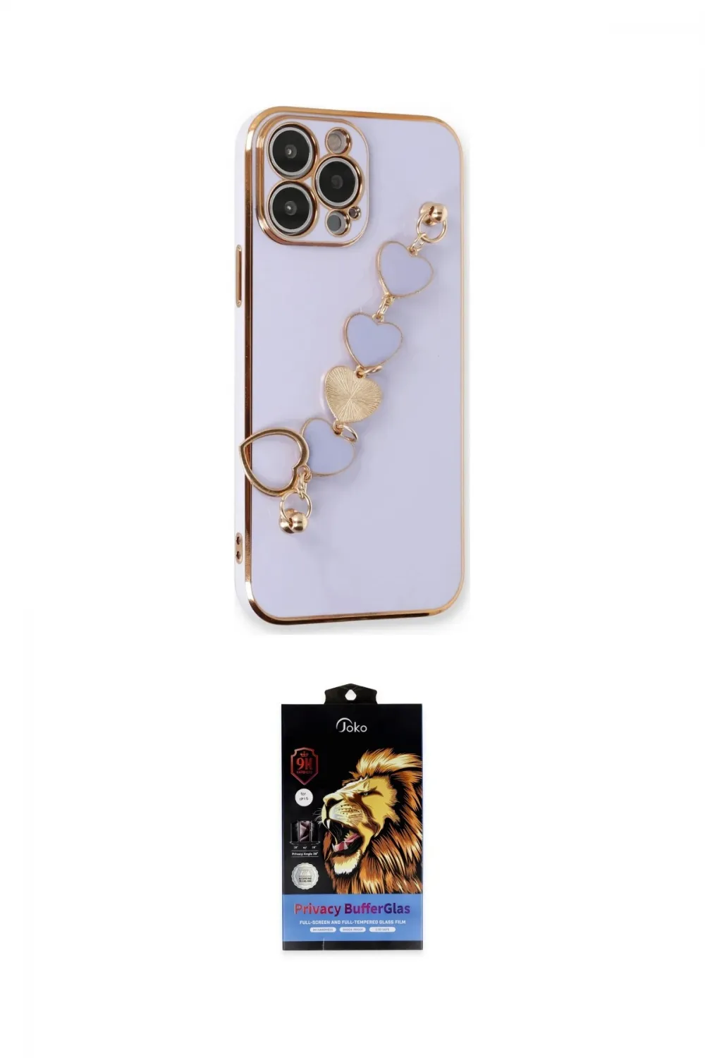 ieg™ iPhone 14 Pro Kılıf Nova Işık Prime - Siyah Buffer Hayalet Cam Ekran Koruyucu