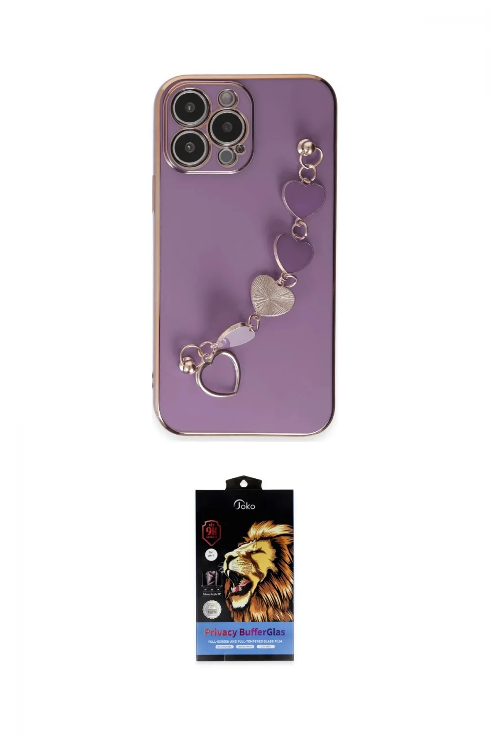 ieg™ iPhone 14 Pro Kılıf Nova Işık Prime - Siyah Buffer Hayalet Cam Ekran Koruyucu
