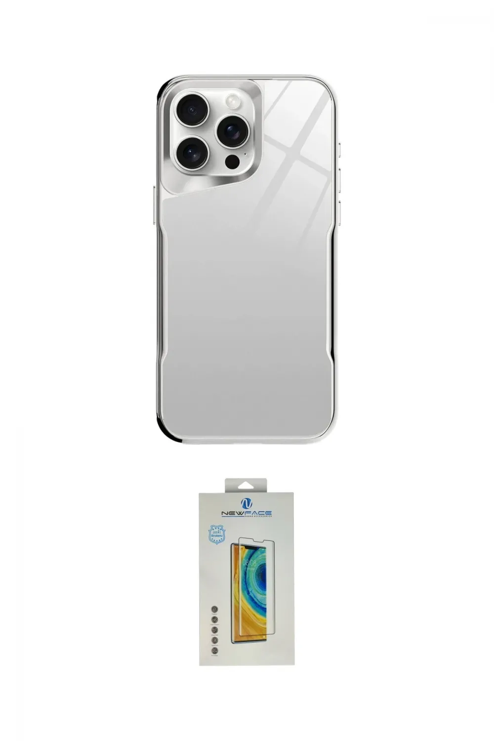 ieg™ iPhone 14 Pro Kılıf Odak Doku - Siyah Polymer Nano Ekran Koruyucu