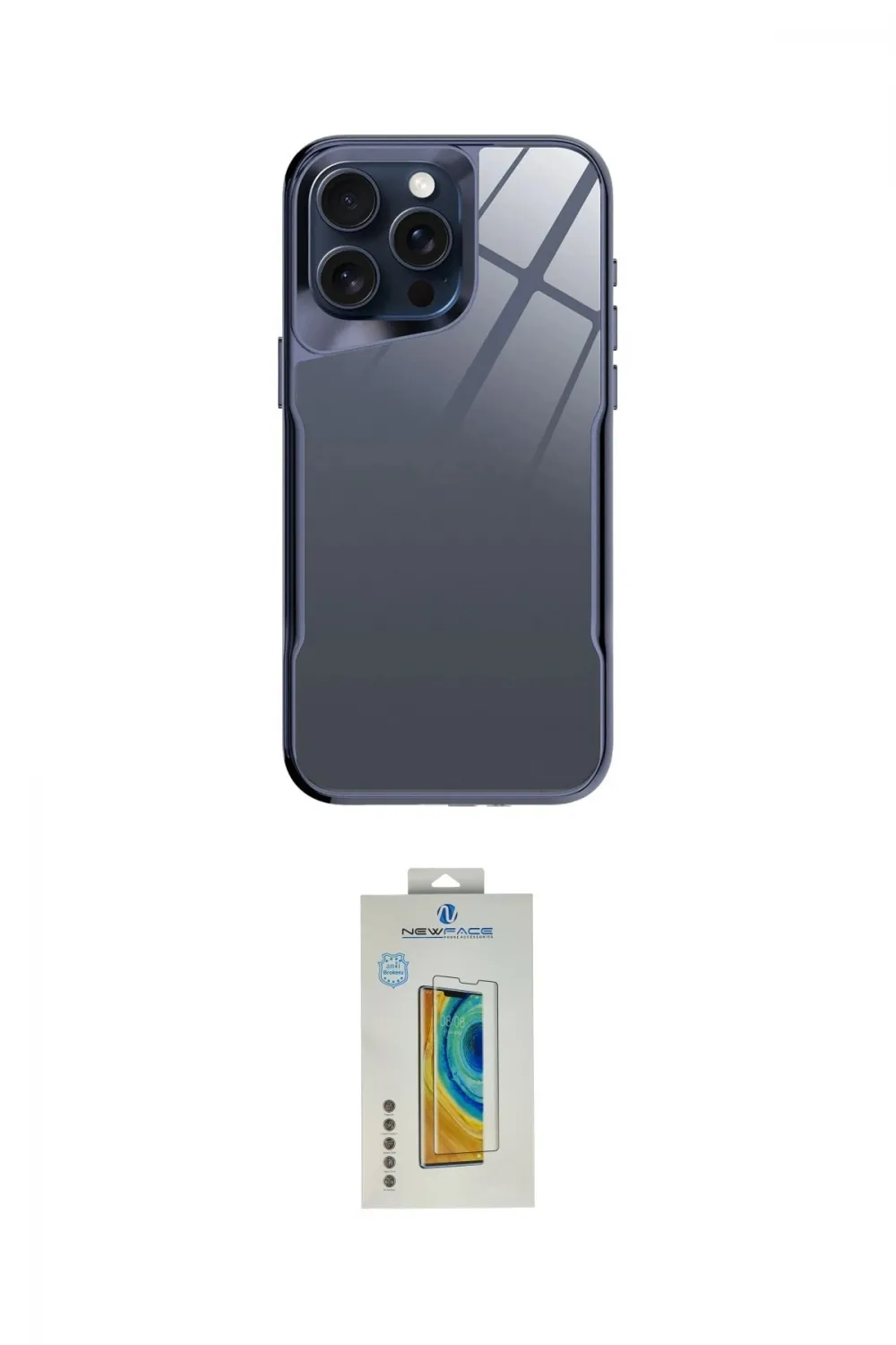 ieg™ iPhone 14 Pro Kılıf Odak Doku - Siyah Polymer Nano Ekran Koruyucu