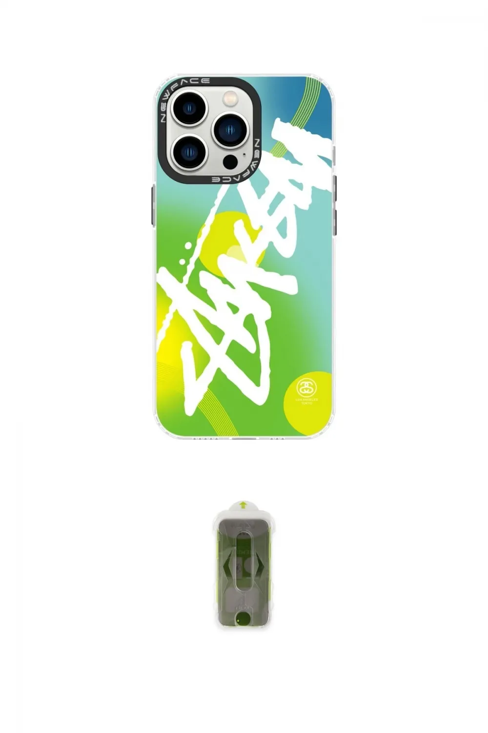 ieg™ iPhone 14 Pro Kılıf Siluet Çizgi Koleksiyonu - Siyah Joko Magic 5D Hayalet Cam
