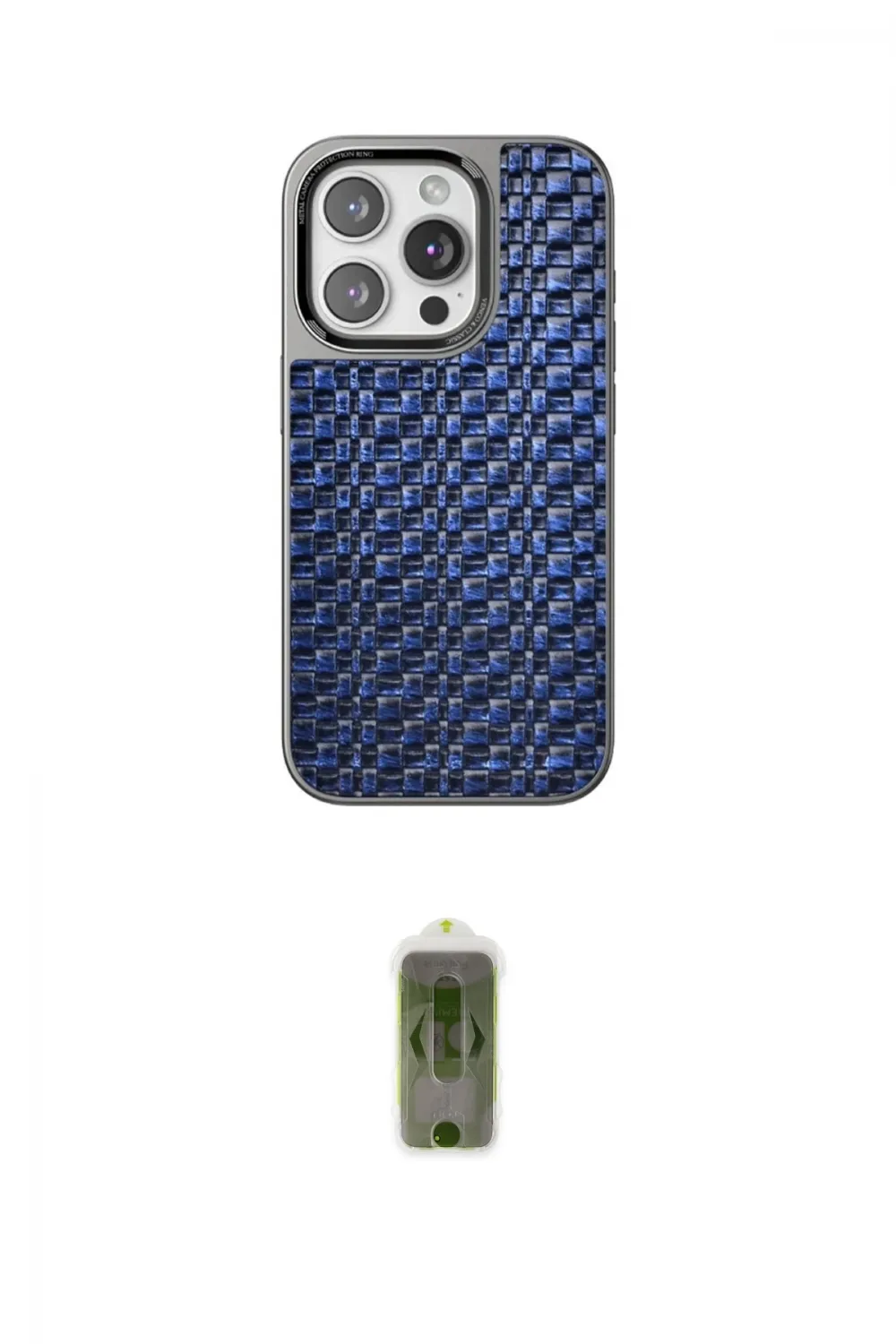 ieg™ iPhone 14 Pro Kılıf Siluet Form Serisi - Siyah Joko Magic 5D Hayalet Cam