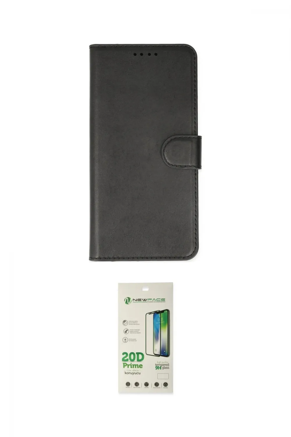 ieg™ iPhone 14 Pro Kılıf Siluet Işık Serisi - Siyah 20D Premium Cam Ekran Koruyucu