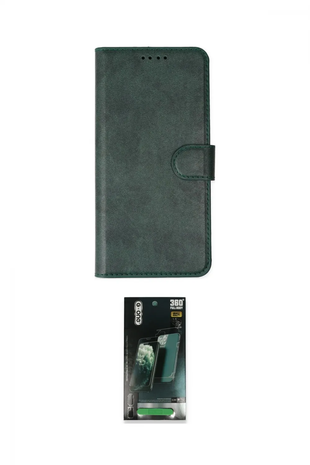 ieg™ iPhone 14 Pro Kılıf Siluet Işık Serisi - Siyah 360 Mat Full Body Arka Koruyucu