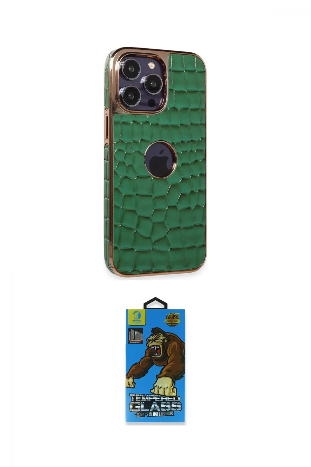 ieg™ iPhone 14 Pro Kılıf Ufuk Form Prime - Siyah 18D Cam Ekran Koruyucu
