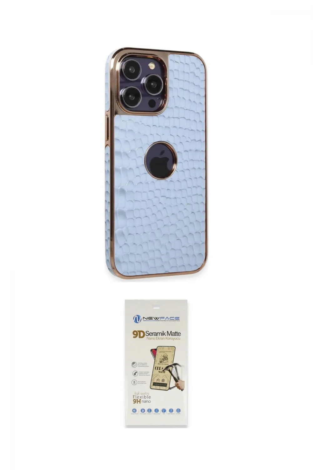 ieg™ iPhone 14 Pro Kılıf Ufuk Form Prime - Siyah Mat Seramik Nano Ekran Koruyucu
