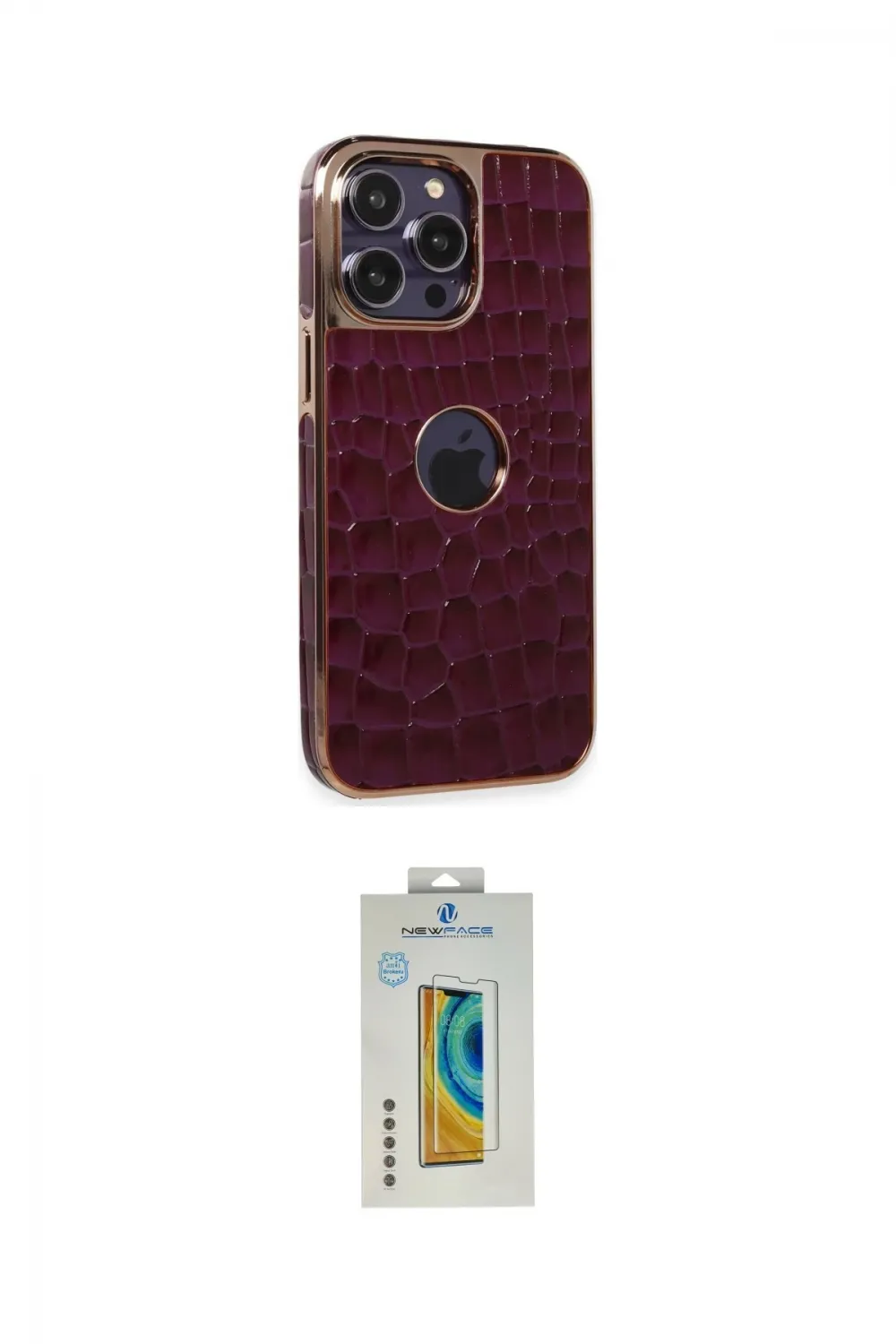 ieg™ iPhone 14 Pro Kılıf Ufuk Form Prime - Siyah Polymer Nano Ekran Koruyucu