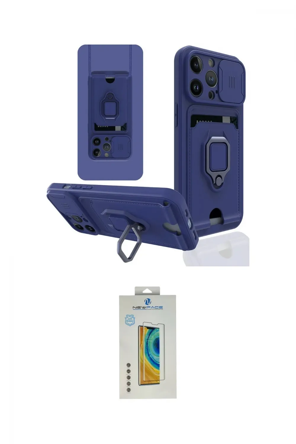 ieg™ iPhone 14 Pro Kılıf Vadi Form Prime - Siyah Polymer Nano Ekran Koruyucu