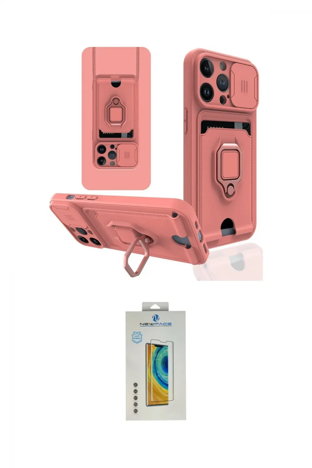 ieg™ iPhone 14 Pro Kılıf Vadi Form Prime - Siyah Polymer Nano Ekran Koruyucu
