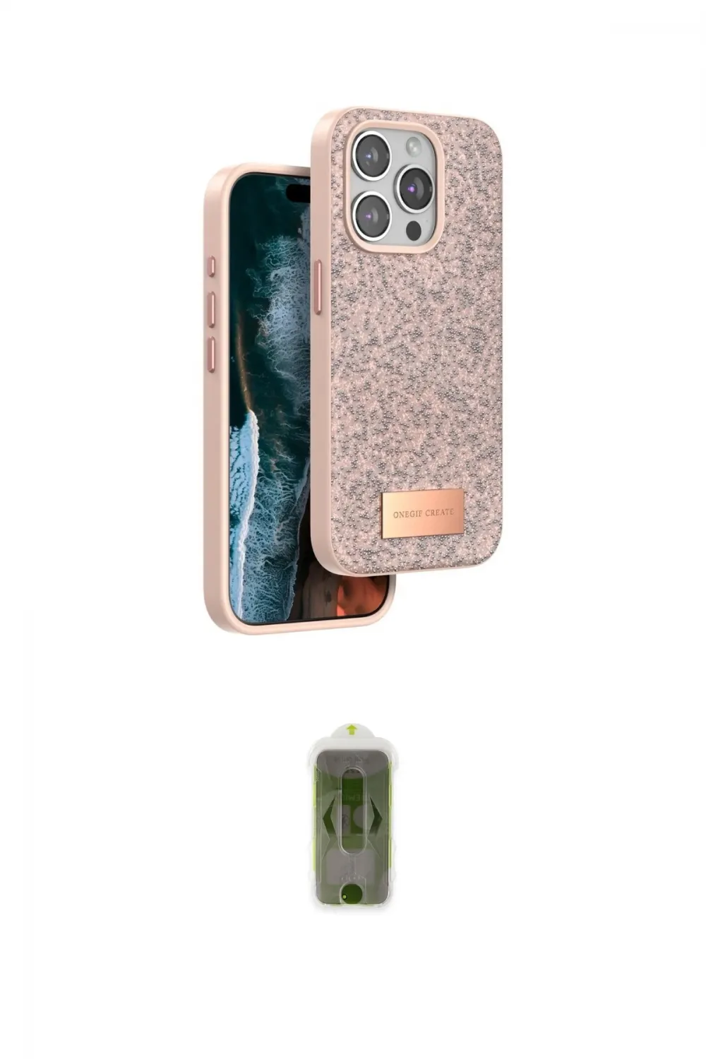ieg™ iPhone 14 Pro Kılıf Vadi Klasik Serisi - Siyah Joko Magic 5D Hayalet Cam