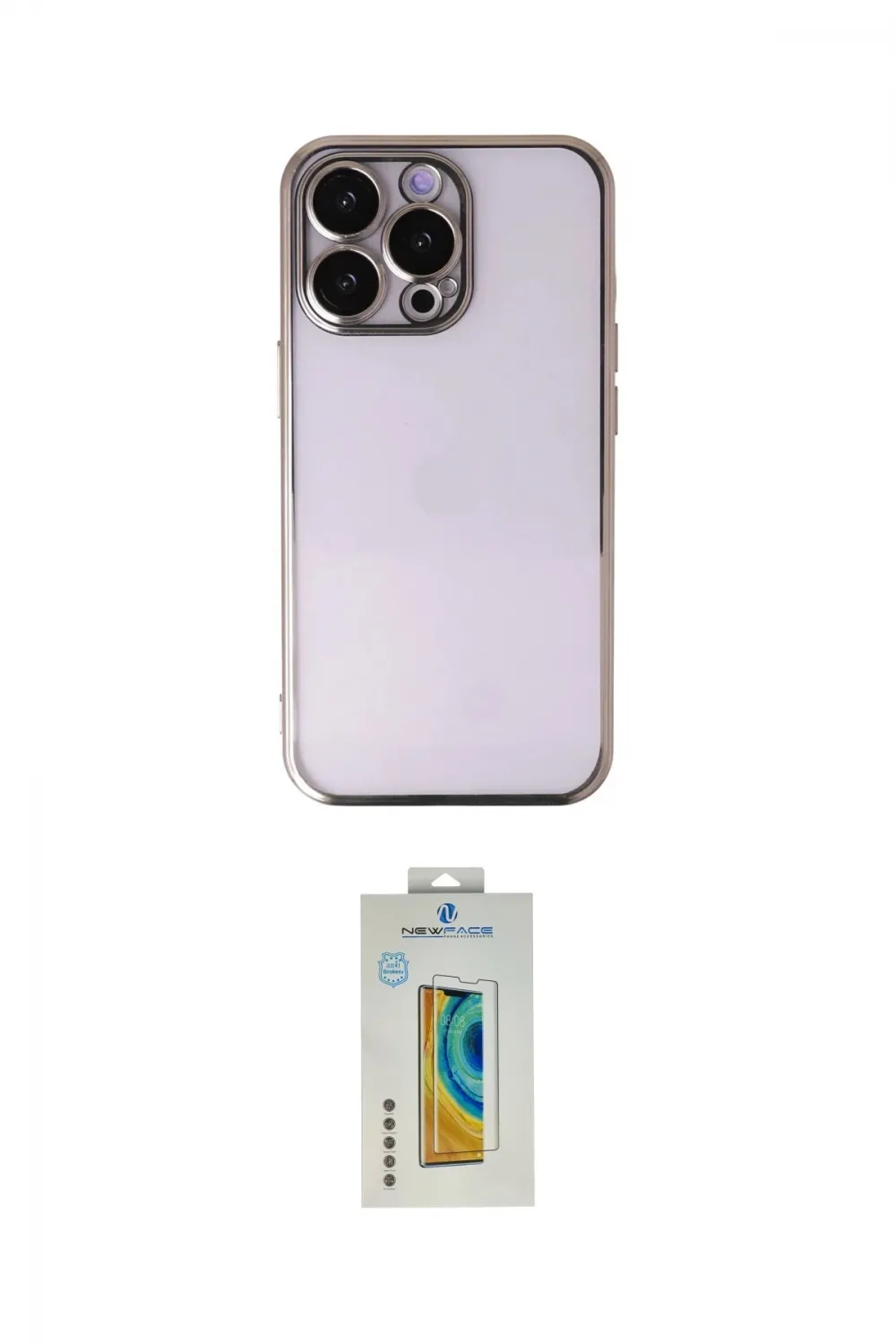 ieg™ iPhone 14 Pro Kılıf Vadi Minimal - Siyah Polymer Nano Ekran Koruyucu