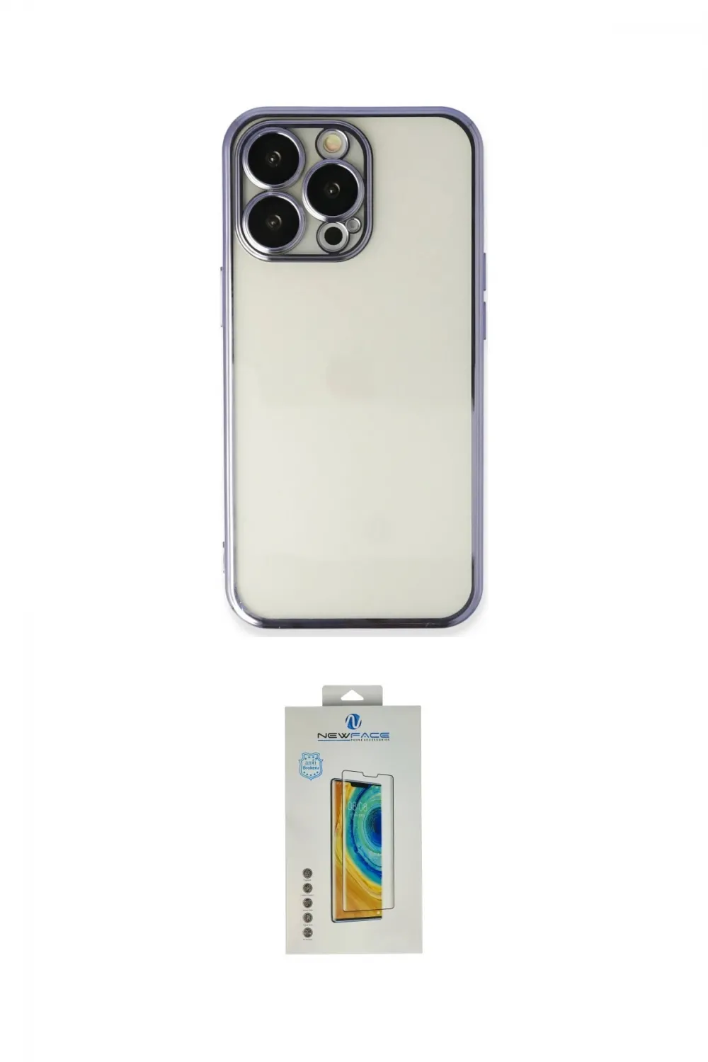 ieg™ iPhone 14 Pro Kılıf Vadi Minimal - Siyah Polymer Nano Ekran Koruyucu